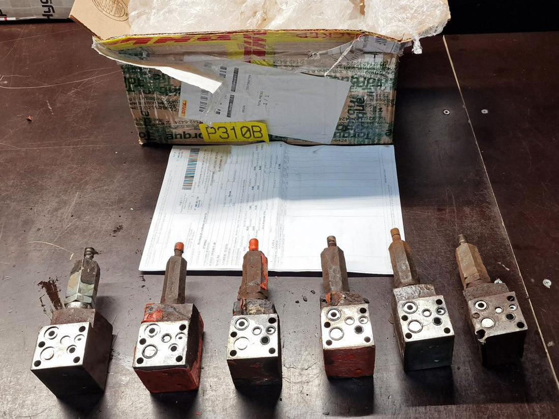 Emergency repair of Parker V14 valves